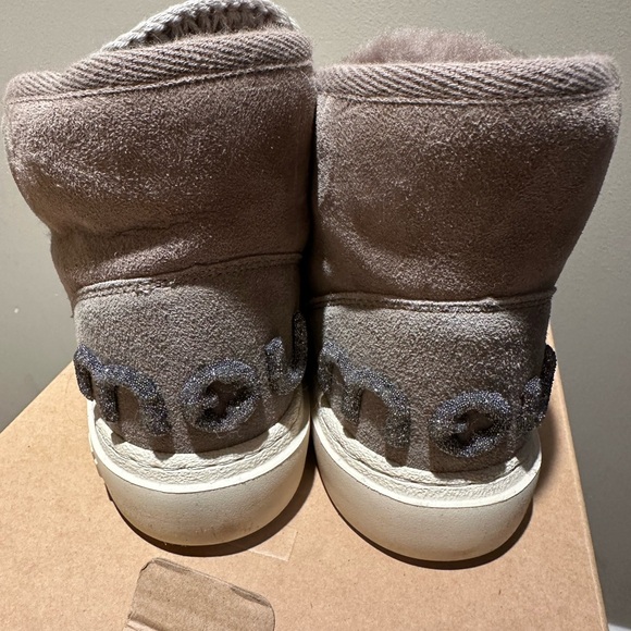 Mou Eskimo 18 Women’s Boots Elephant Grey New with original box - Picture 7 of 10